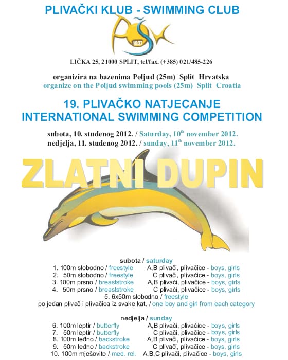 Zlatni dupin 2012