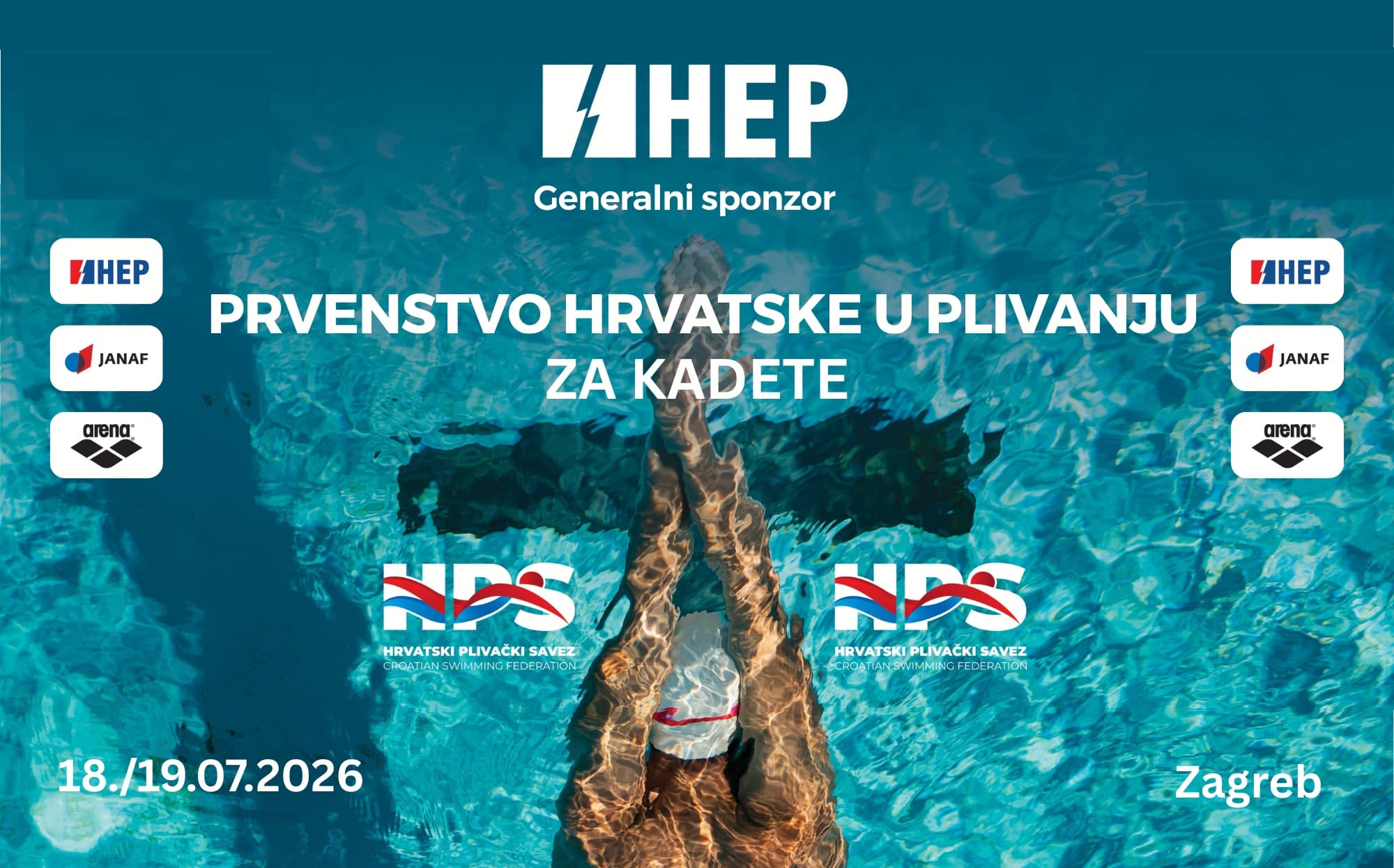 Prvenstvo Hrvatske za kadete (50m)