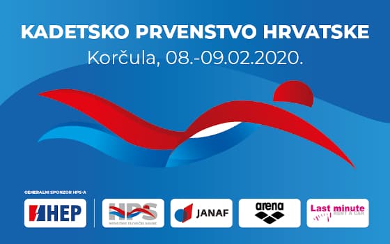 PRVENSTVO HRVATSKE ZA KADETE (25m)